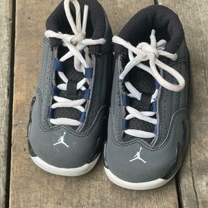 air jordan 14 retro 'graphite navy' for babies